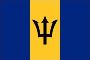 Barbados Flag - Caribbean Drop