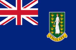 British Virgin Islands Flag - Caribbean Drop