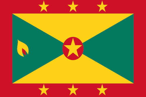 Grenada Flag - Caribbean Drop