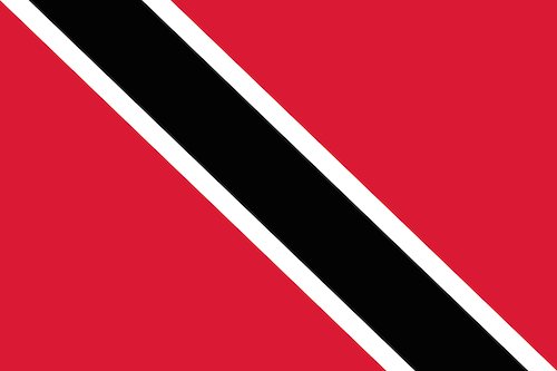 Trinidad Flag - Caribbean Drop